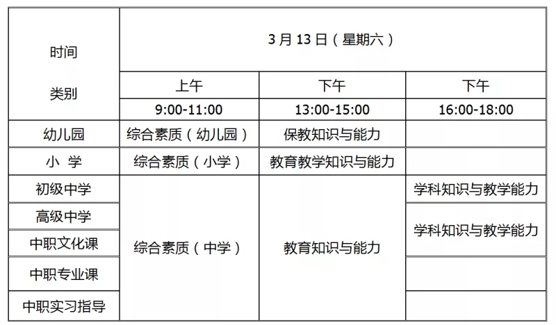 2021上半年天津中小学教师资格笔试公告1